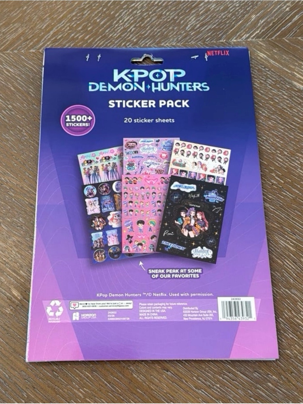 Netflix KPOP Demon Hunters Sticker Pack - Picture 2 of 2